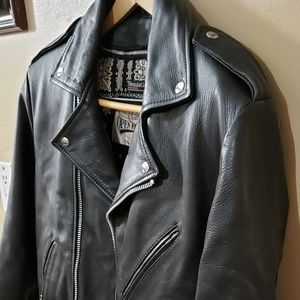 Leather jacket